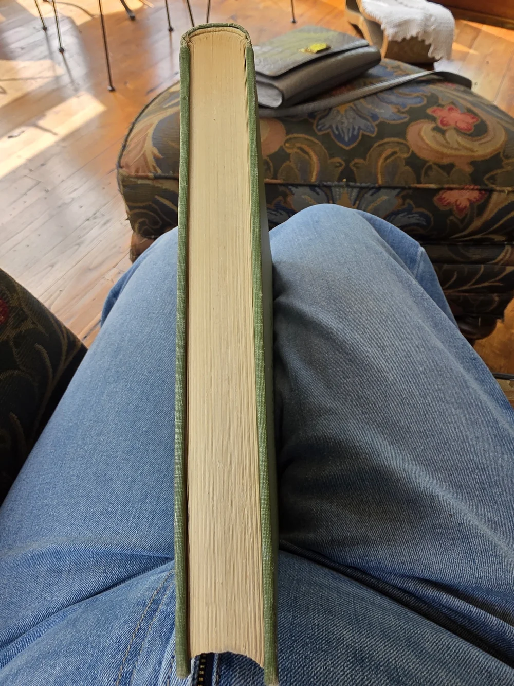 Charles Dickens A Tale of Two Cities - Green Hardcover Large Print